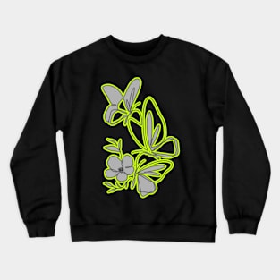 pretty butterfly Crewneck Sweatshirt